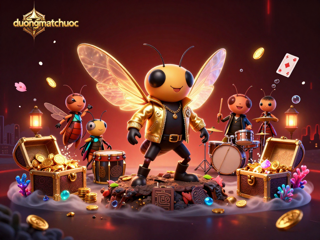Experience the exciting duongmatchuoc with vibrant casino elements and energetic characters.
