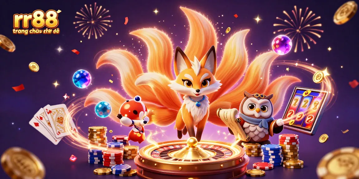 Experience thrilling gaming with rr88 trang chủ chính thức featuring colorful characters and dynamic casino elements.