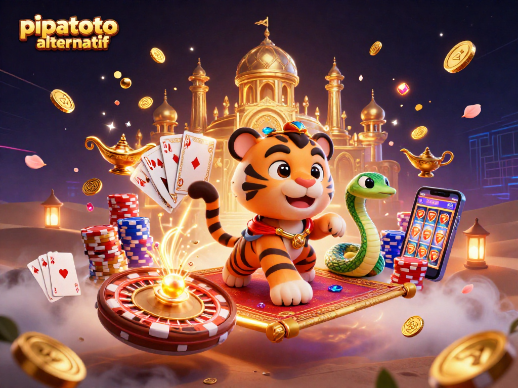 Experience pipatoto alternatif with immersive gaming elements and vibrant casino visuals.