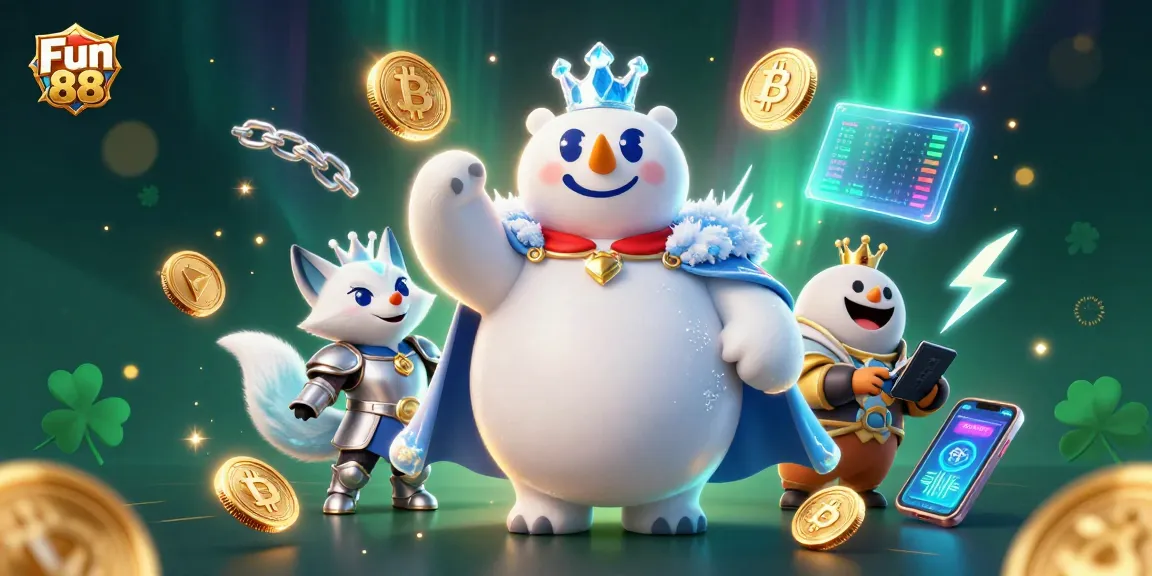 Experience exhilarating casino adventures with Fun 88 featuring vibrant 3D elements and action-packed visuals.
