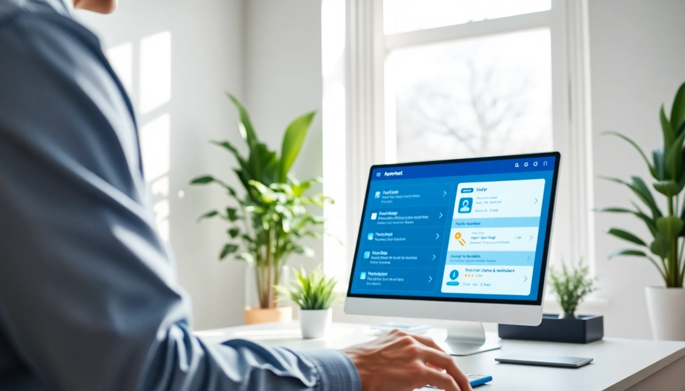Organize Your Life With AI through an AI technology-enhanced workspace showcasing a neat arrangement of tasks.