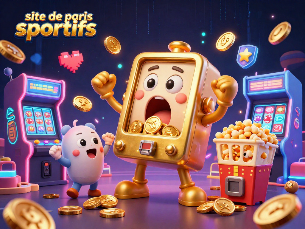 Pariez sur des succès avec le site de paris sportifs en admirant des machines colorées et des jeux animés.