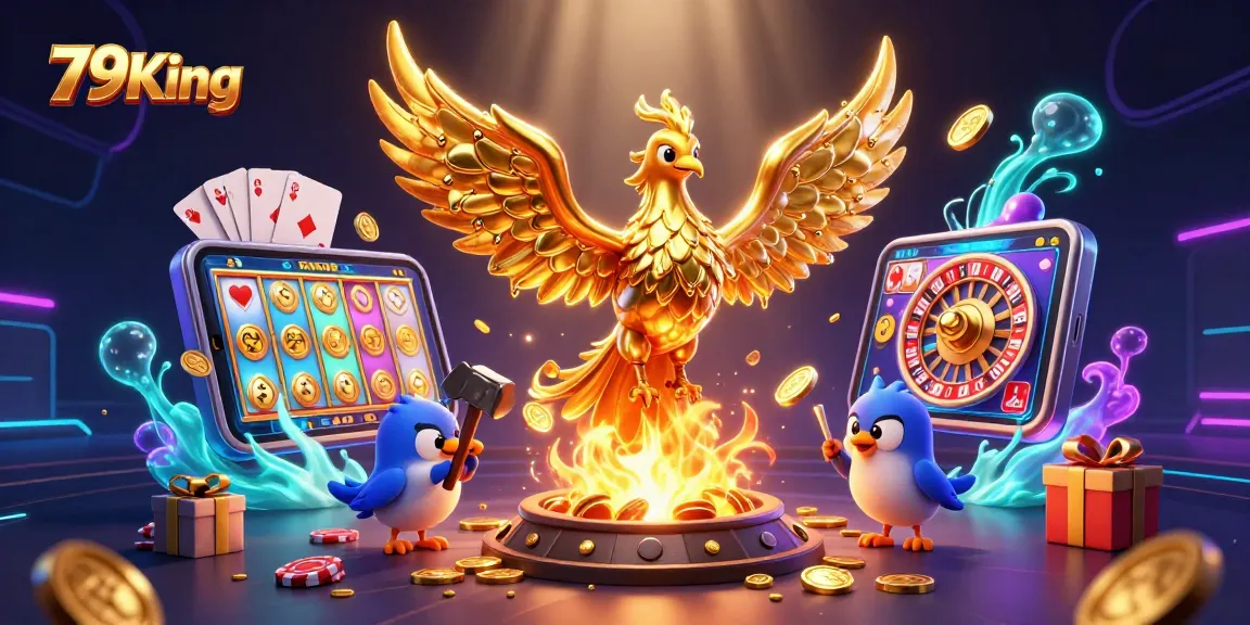 Spin to win at 79King's vibrant casino with molten phoenix enriching gameplay.