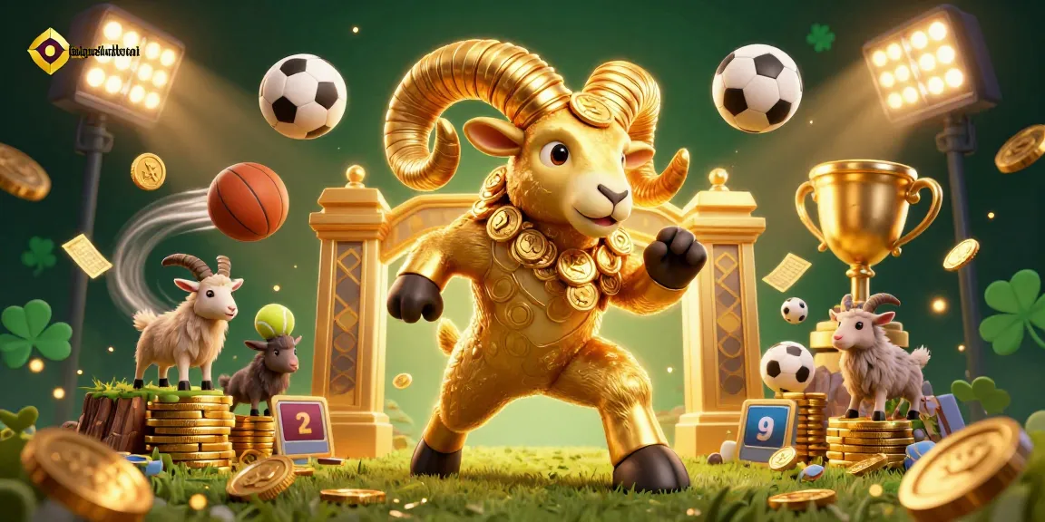 Experience thrilling action with taigamebaidienthoai as the golden ram charges through a vibrant casino scene.