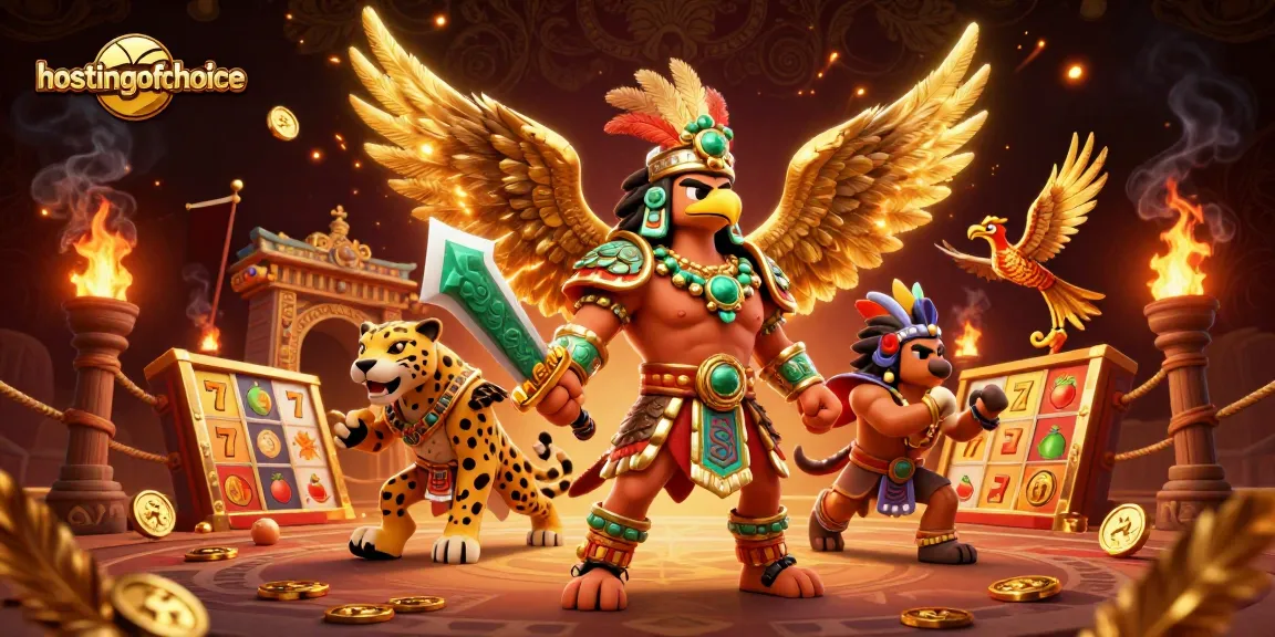 Engage with unlimited downloads at hostingofchoice amid an exciting 3D casino battle scene.