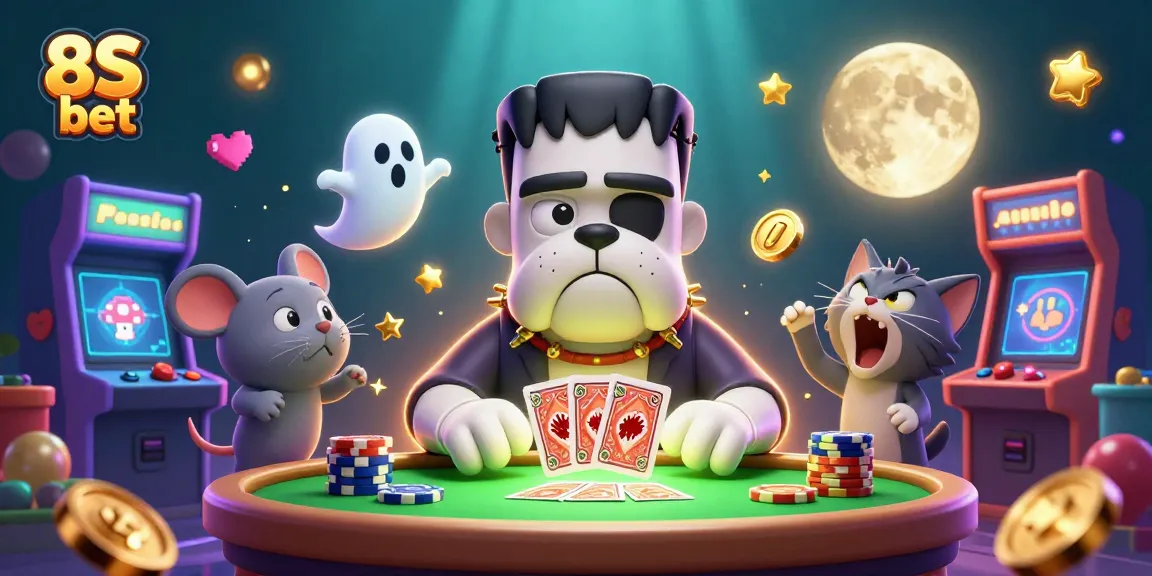 Experience thrill and excitement at the 8S bet casino with games and characters that captivate!
