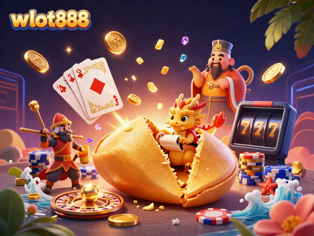 Menangkan jackpot di wslot888 dengan simbol keberuntungan dan kemewahan.