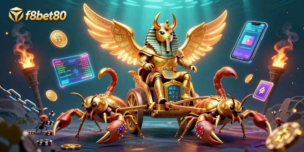 Engage with f8bet80's thrilling casino adventure featuring vibrant gaming elements and magical creatures.