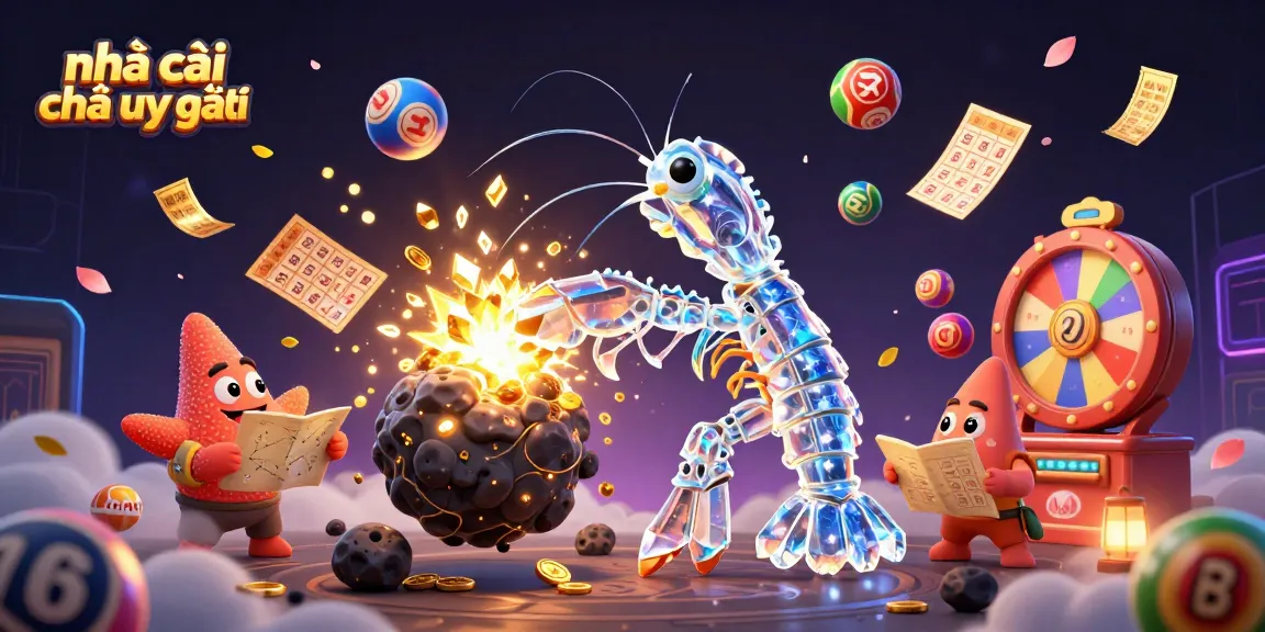 Engaging scene showcasing the vibrant essence of nhà cái nào uy tín through a galactic samurai and starfish amidst casino elements.
