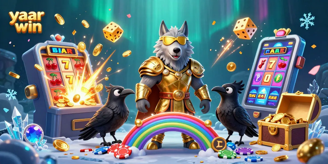 Experience yaar win in a vibrant 3D casino world bursting with excitement and rewards.