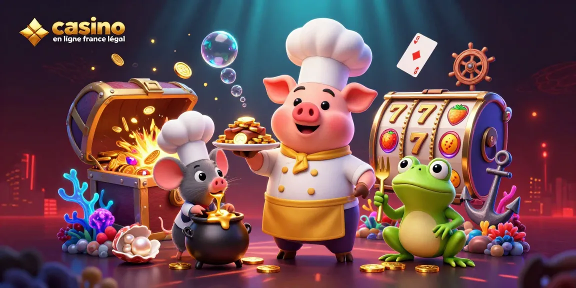 Profitez de l'expérience de jeu sur un casino en ligne France légal avec un chef cuisinier, un sous-chef et un critique gastronomique.