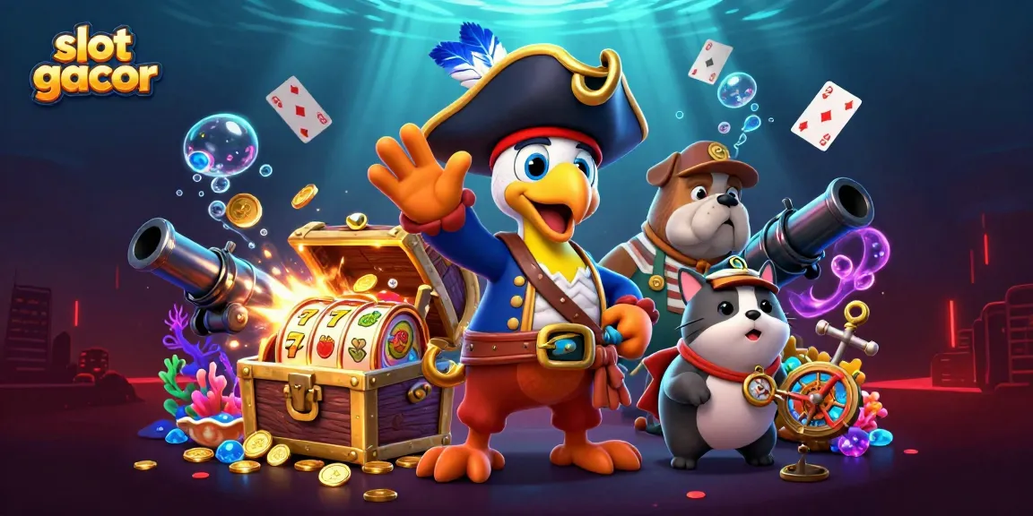 Join the adventure with slot gacor as our pirate crew discovers hidden treasures!