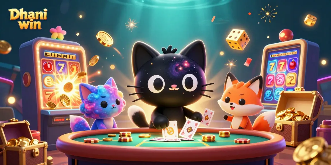 Dhani win offers a thrilling cosmic gaming experience with exciting slots and vibrant cosmic visuals.