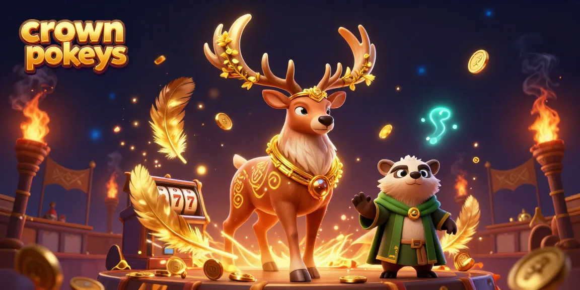 Experience the thrill of crown pokies with mystical druid characters and dynamic casino elements.