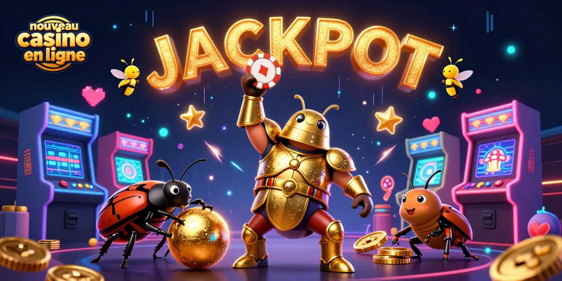 Découvrez un nouveau casino en ligne avec un scarabée héroïque et des jeux lumineux