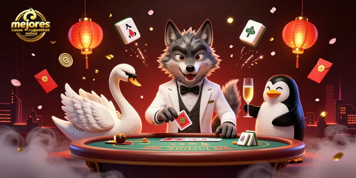 Conoce las mejores casas de apuestas online mientras disfrutas de una animada escena de juego.