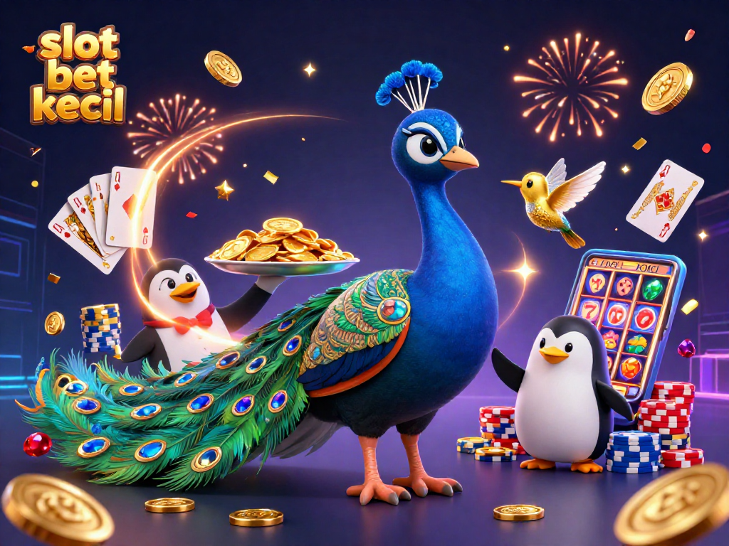 Menangkan pengalaman slot bet kecil dengan simbol berkilauan dan karakter menarik di dunia kasino.