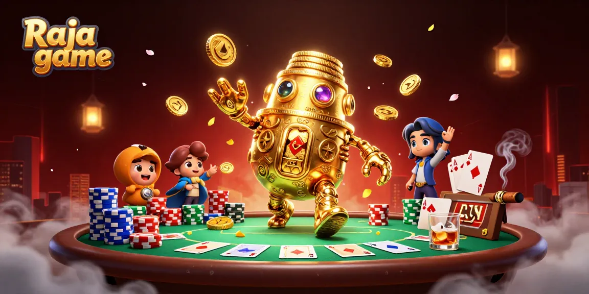 Engage in exciting gameplay with the Raja game featuring vibrant poker dynamics.
