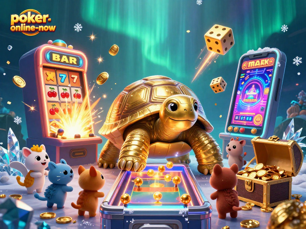 Engage in Casino adventures with poker-online-now, as vibrant characters and dynamic games explode in action.