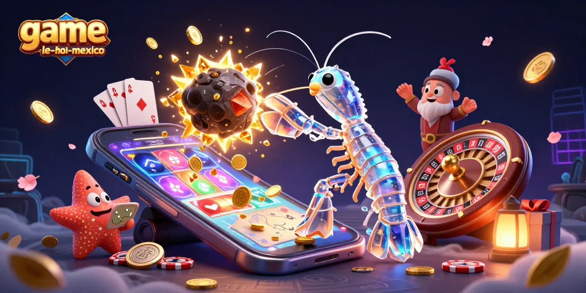 Experience the vibrant game-le-hoi-mexico with a galactic samurai amidst golden coins and colorful slots.