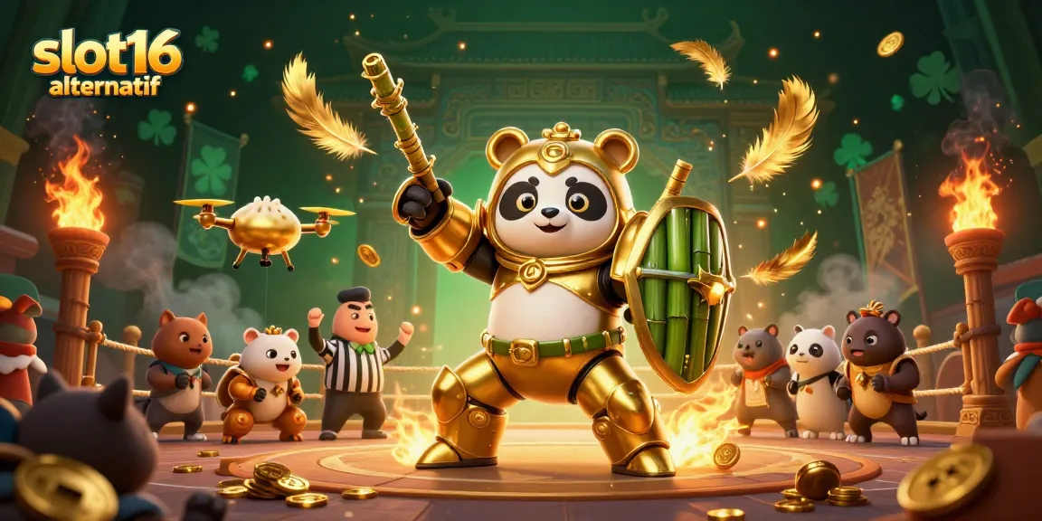 Experience thrilling action with slot16 alternatif in a vibrant 3D casino arena.