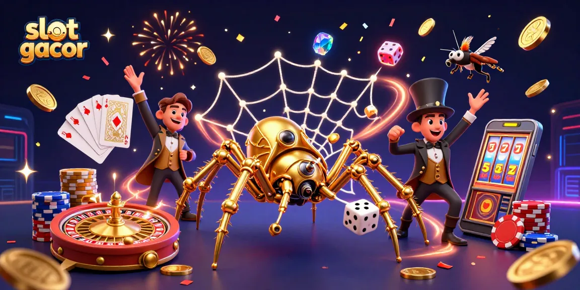 Menangkan slot gacor dengan grafik luar biasa dan simbol keberuntungan yang melimpah dalam ilustrasi kasino digital.