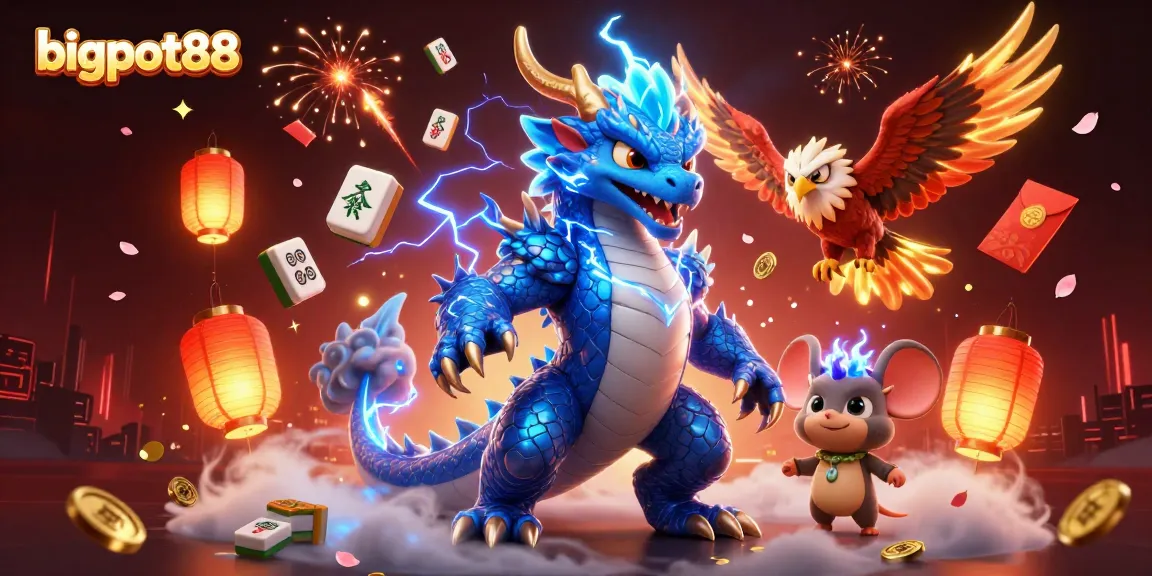 Experience bigpot88 with exhilarating gaming action and stunning 3D elements in a vibrant casino atmosphere.