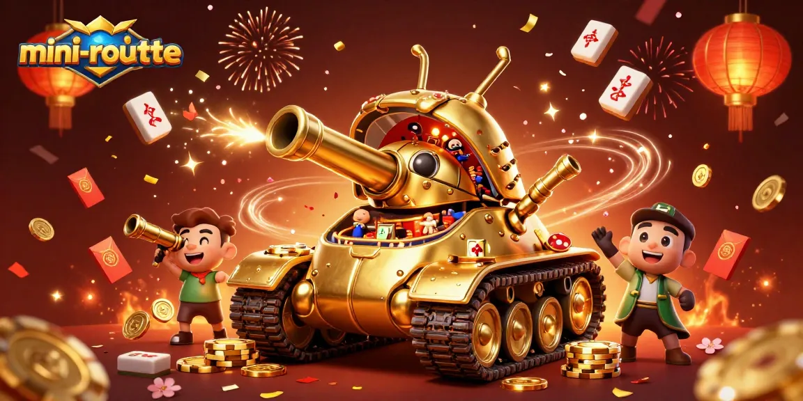 Experience the thrill of mini-roulette in a vibrant, festive atmosphere with a miniature casino scene.