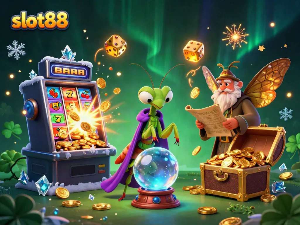 Engage with slot88's dynamic slot gameplay featuring vibrant characters and jackpot elements