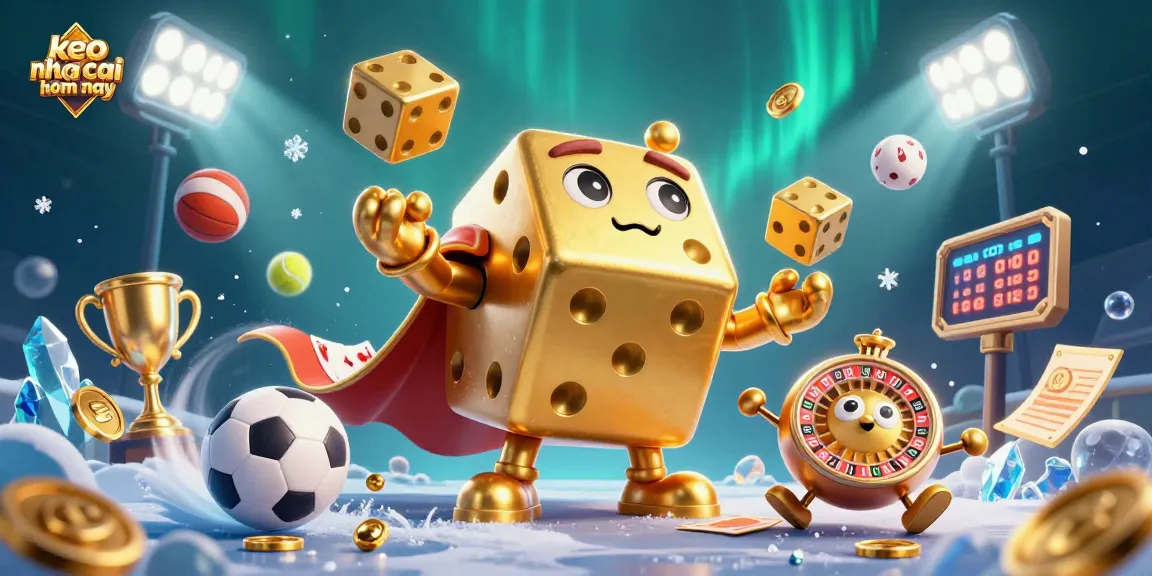 Experience thrilling sports betting action with keo nha cai hom nay showcasing vibrant characters and dynamic elements.