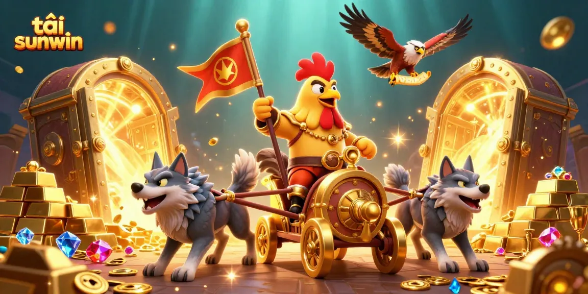 Tải sunwin and strike big wins as a warlord in this dynamically illustrated digital casino scene.