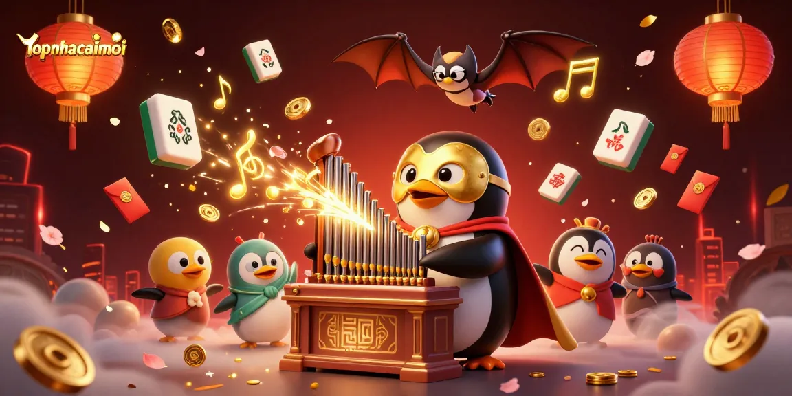 Experience winning moments at topnhacaimoi with a vibrant casino illustration featuring engaging characters and elements.